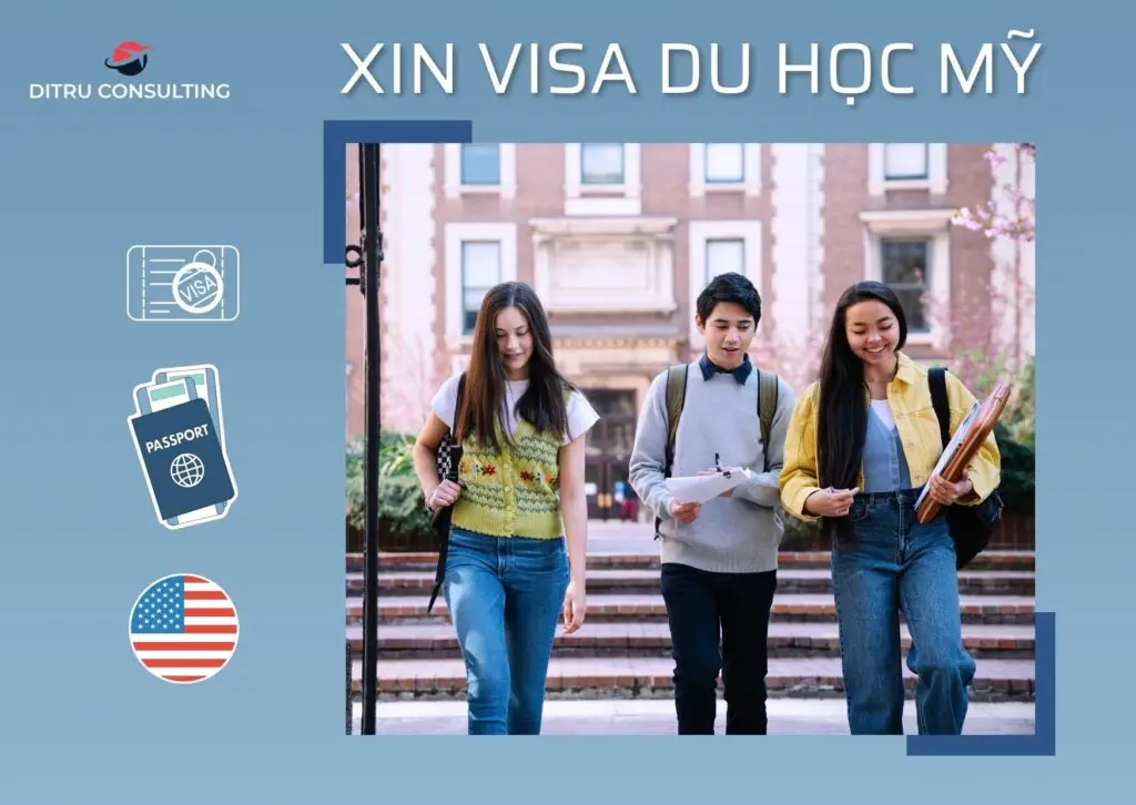 Xin Visa Du Học Mỹ