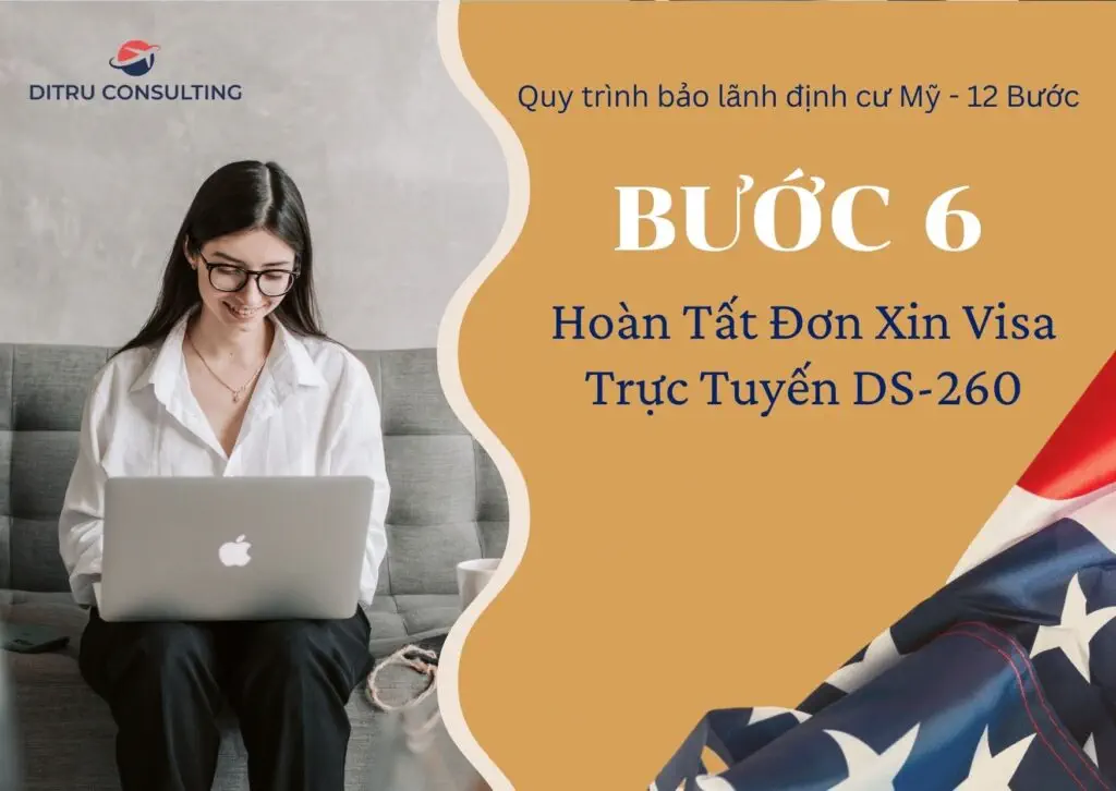 bước 6 hoàn tất đơn xin visa trực tuyến DS-260