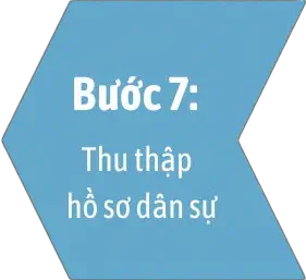 bước 7 thu thập hồ sơ dân sự