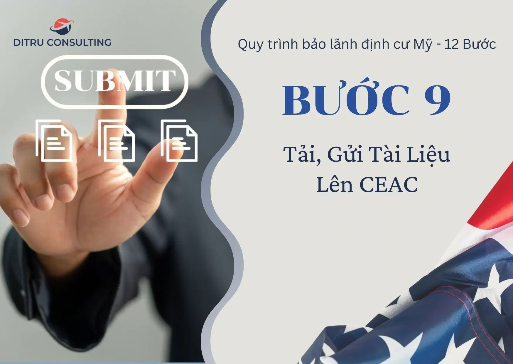 Bước 9 Tải, gửi tài liệu lên CEAC