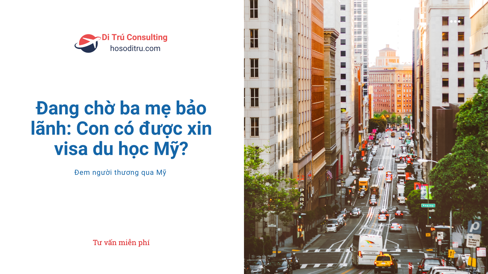 ba mẹ bảo lãnh con cái