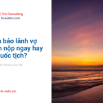 bảo lãnh vợ chồng bằng thẻ xanh