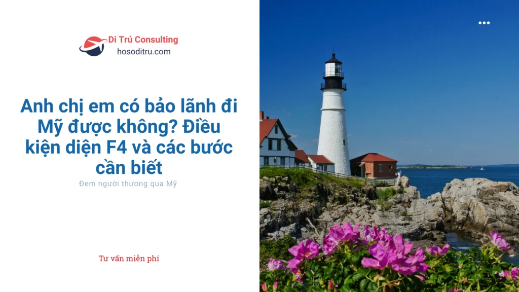 anh chị em có bảo lãnh đi mỹ được không