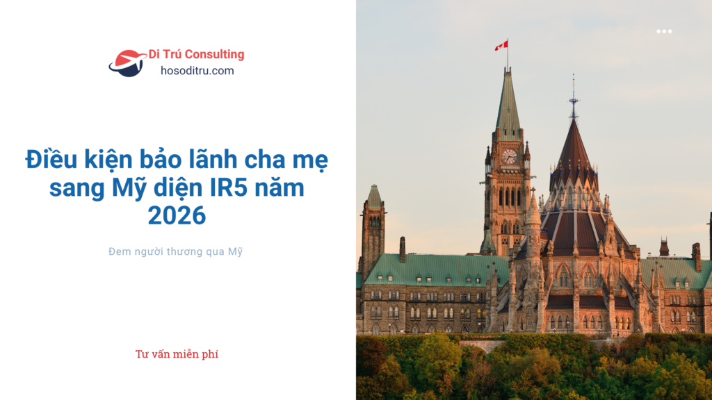 bảo lãnh cha mẹ bằng thẻ xanh